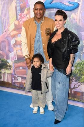 Zootropolis 2 UK Premiere Arrivals at Picturehouse Central, London, UK Rickie Haywood-Williams, wife Natalie Harman and children attends The Zootropolis 2 UK Premiere at Picturehouse Central, London, England, UK on Sunday 23 November, 2025., Credit:Justin Ng Avalon UK, England, London, Picturehouse Central Copyright: xJustinxNgx xAvalonx 1054153051
