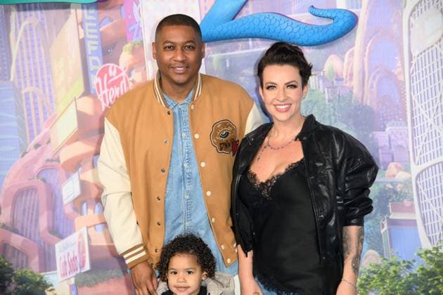 Zootropolis 2 UK Premiere Arrivals at Picturehouse Central, London, UK Rickie Haywood-Williams, wife Natalie Harman and children attends The Zootropolis 2 UK Premiere at Picturehouse Central, London, England, UK on Sunday 23 November, 2025., Credit:Justin Ng Avalon UK, England, London, Picturehouse Central Copyright: xJustinxNgx xAvalonx 1054153061
