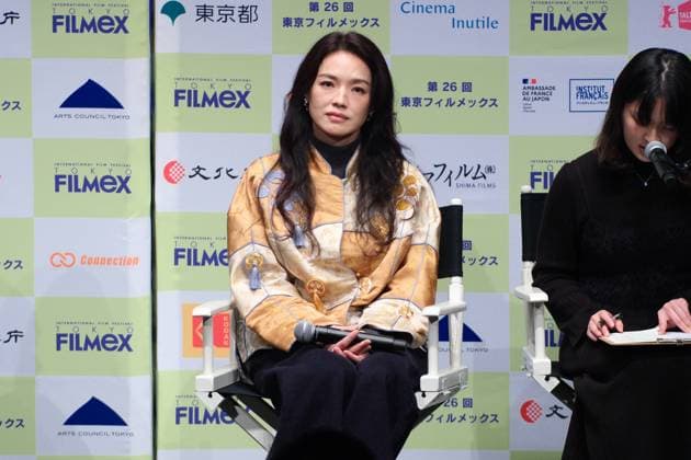 TOKYO, JAPAN - NOVEMBER 23: Actress director Shu Qi attends Girl Q&A session during the Tokyo FILMex International Film Festival on November 23, 2025 in Tokyo, Japan.  Copyright: xVCGx 111605582559