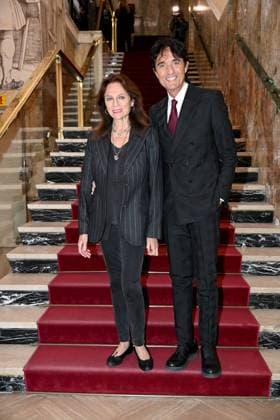 43rd Turin Film Festival 2025, Day 2 - Red Carpet Jacqueline Bisset star of the mole. In the photo: Jacqueline Bisset, Giulio Base  Copyright: xMaurizioxD Avanzox xipa-agency.netx xDxAvanzo xMangiarottix IPA_Agency_IPA68313697