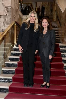 43rd Turin Film Festival 2025, Day 2 - Red Carpet: Jacqueline Bisset stars at the Mole. Pictured: Tiziana Rocca, Jacqueline Bisset  Copyright: xMaurizioxD Avanzox xipa-agency.netx xDxAvanzo xMangiarottix IPA_Agency_IPA68313715