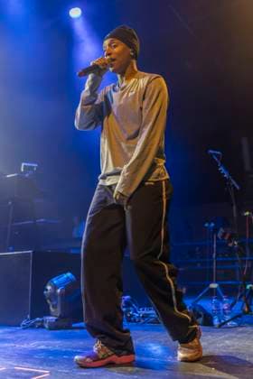 Rejjie Snow performs at Victoria Warehouse Irish Rapper Rejjie Snow performs at Victoria Warehouse, Manchester, England, 23rd November 2025, Credit:Mike Gray Avalon  Copyright: xMikexGrayx xAvalonx 1054269675