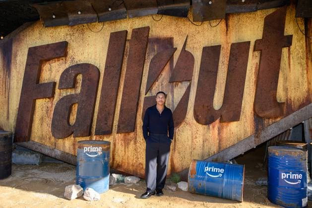 FALLOUT SEASON 2 LAUNCH, Cast member Aaron Moten poses for a photograph on the red carpet for the Australian premiere of Fallout Season 2, in Sydney, Monday, November 24, 2025. ( NO ARCHIVING SYDNEY NEW SOUTH WALES AUSTRALIA  Copyright: xBIANCAxDExMARCHIx 20251124156178869897