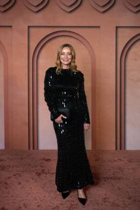 Celebs Attend Inaugural Franca Fund Gala - Doha Lucie de la Falaise arrives to the Franca Fund Gala at the Museum of Islamic Art, in Doha, Qatar, on November 23, 2025. Photo by Balkis Press ABACAPRESS.COM Doha United Arab Emirates  Copyright: xBalkisxPress ABACAx