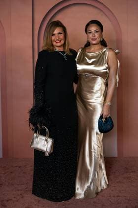 Celebs Attend Inaugural Franca Fund Gala - Doha Yousra and Hend Sabry arrive to the Franca Fund Gala at the Museum of Islamic Art, in Doha, Qatar, on November 23, 2025. Photo by Balkis Press ABACAPRESS.COM Doha United Arab Emirates  Copyright: xBalkisxPress ABACAx