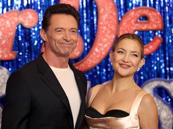 Sur un Air de Blues - Song Sung Blue Premiere Hugh Jackman and Kate Hudson attend the Sur un Air de Blues - Song Sung Blue Premiere at Le Grand Rex on November 23, 2025 in Paris, France.  Copyright: xDFYx