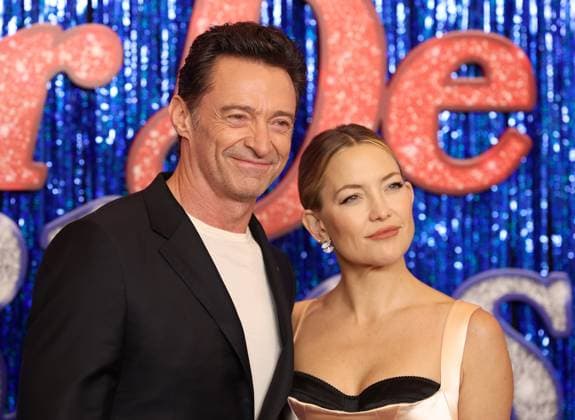 Sur un Air de Blues - Song Sung Blue Premiere Hugh Jackman and Kate Hudson attend the Sur un Air de Blues - Song Sung Blue Premiere at Le Grand Rex on November 23, 2025 in Paris, France.  Copyright: xDFYx