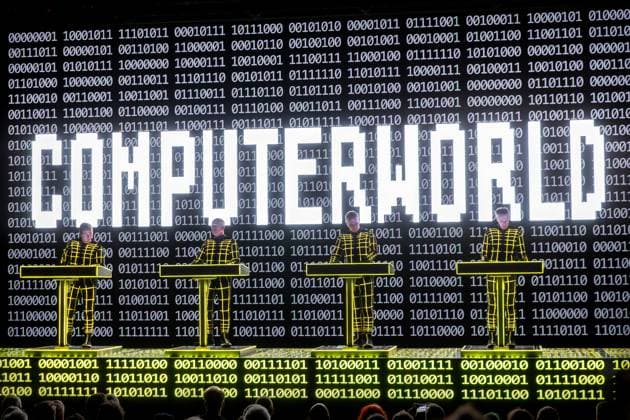 Kraftwerk live in Oslo, Norway Oslo, Norway. 23rd, November 2025. The German electronic music act Kraftwerk performs a live concert at Sentrum Scene in Oslo. Kraftwerk is considered pioneers in the electronic music scene. Norway, Oslo, Sentrum Scene  Copyright: xGonzalesxPhoto TerjexDokkenx