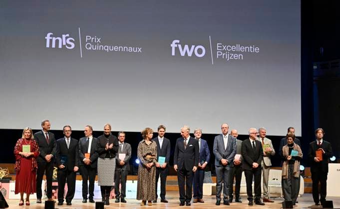 The Fund For Scientific Research Awards BRUSSELS, BELGIUM - NOVEMBER 24 : King Philippe attends the five-yearly awards ceremony of the (National) Fund for Scientific Research (FRS-FNRS) and the Fonds Wetenschappelijk Onderzoek (FWO). These awards recognise Belgian researchers who have made a significant contribution to their field and promote the international reputation of Belgian scientific research. The disciplines covered include the humanities, social sciences, fundamental biomedical sciences, clinical biomedical sciences, fundamental exact and natural sciences, and applied sciences. The ceremony brings together representatives from the academic, scientific and institutional worlds. on November 24, 2025 in Brussels, Belgium, 24 11 202 Copyright: xBertxVanxDenxBrouckex