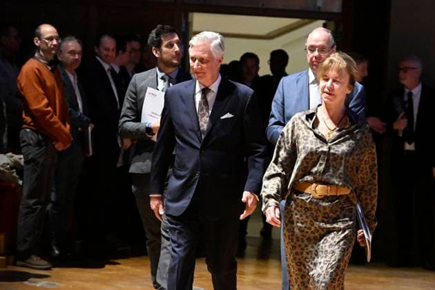 The Fund For Scientific Research Awards BRUSSELS, BELGIUM - NOVEMBER 24 : King Philippe attends the five-yearly awards ceremony of the (National) Fund for Scientific Research (FRS-FNRS) and the Fonds Wetenschappelijk Onderzoek (FWO). These awards recognise Belgian researchers who have made a significant contribution to their field and promote the international reputation of Belgian scientific research. The disciplines covered include the humanities, social sciences, fundamental biomedical sciences, clinical biomedical sciences, fundamental exact and natural sciences, and applied sciences. The ceremony brings together representatives from the academic, scientific and institutional worlds. on November 24, 2025 in Brussels, Belgium, 24 11 202 Copyright: xBertxVanxDenxBrouckex