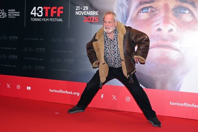 43rd Turin Film Festival 2025, Day 3 - Terry Gilliam Photocall. Pictured: Terry Gilliam  Copyright: xMaurizioxD Avanzox xipa-agency.netx xDxAvanzo xMangiarottix IPA_Agency_IPA68331186