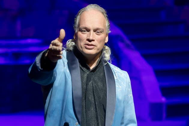 Andre Sarrasani presents his new dinner show Atlantis On Fire at the Chapiteau am Elbepark in Dresden