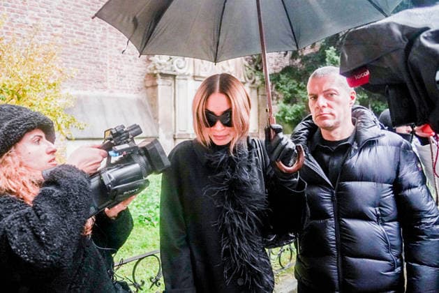 Milan, Funeral of Ornella Vanoni in the church of San Marco in the Brera district. In the photo: Elodie  Copyright: xEmanuelexRobertoxDexCarlix xipa-agency.netx xPoolxEmanuelexDexCarlixexFrancesx IPA_Agency_IPA68333598