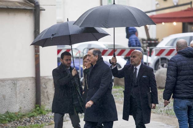 Milan, Funeral of Ornella Vanoni in the church of San Marco in the Brera district. In the photo: Mayor Giuseppe Sala.  Copyright: xFrancescoxEnriquezx xipa-agency.netx xPoolxEmanuelexDexCarlixexFrancesx IPA_Agency_IPA68334422
