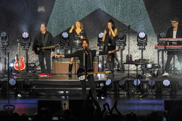 ROXETTE In Concert 2025 ROXETTE Per Gessle and singer Lena Philipsson live at the Jahrhunderthalle Frankfurt on 23 11 2025 Frankfurt myticket Jahrhunderthalle Hessen