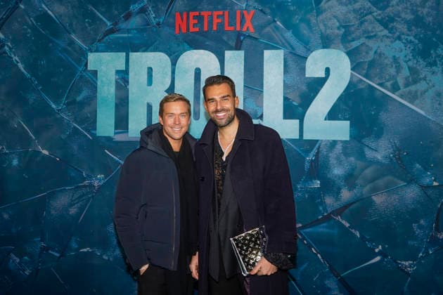 Premiere Troll 2 Oslo 20251124 Marius Hagen and Kim Wigaard arrive at the red carpet during the premiere of the blockbuster Troll 2 at the Colosseum cinema on Monday evening Photo Thomas Fure NTB Oslo Norway I6dbu27S6 w EDITORIAL USE ONLY Ref I6dbu27S6 w jpg  Copyright: xThomasxFurex xNTBx