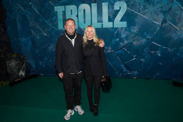 Premiere Troll 2 Oslo 20251124 Esben Selvig and his wife Rebecca Medboe arrive at the red carpet during the premiere of the blockbuster Troll 2 at the Colosseum cinema on Monday evening Photo Thomas Fure NTB Oslo Norway 1rg7S9fQ6RE EDITORIAL USE ONLY Ref 1rg7S9fQ6RE jpg  Copyright: xThomasxFurex xNTBx