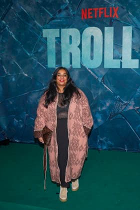 Premiere Troll 2 Oslo 20251124 Arriving at the red carpet during the premiere of the blockbuster Troll 2 at the Colosseum cinema on Monday evening Photo Thomas Fure NTB Oslo Norway aZN4nODK3t8 EDITORIAL USE ONLY Ref aZN4nODK3t8 jpg  Copyright: xThomasxFurex xNTBx
