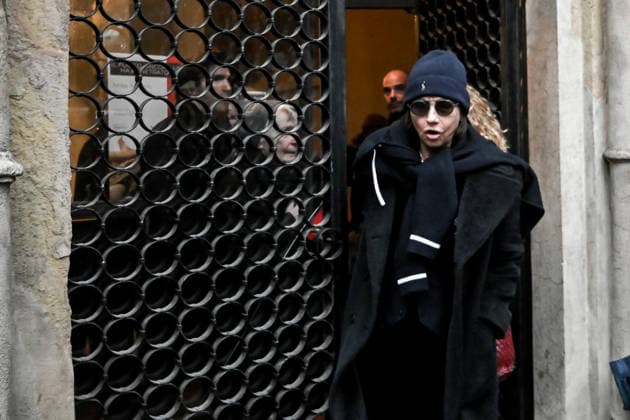 November 24, 2025, Milano, Mi, Italia: Gianna Nannini pictured during Ornella Vanoni s funeral in Milan Nov 24th 2025 Milano Italia  - ZUMAa289 20251124_zia_a289_098 Copyright: xNicolaxMarfisi Agfx