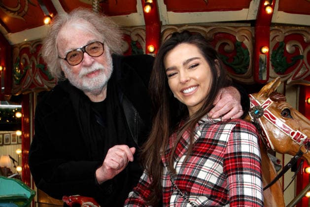 Bernhard Paul and Lili Paul Roncalli during the Christmas Market Opening at Rathausmarkt on November 24, 2025 in Hamburg, Germany Roncalli Christmas Market Opening at Rathausmarkt in Hamburg, Germany