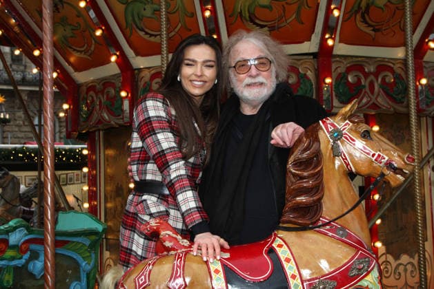 Lili Paul Roncalli and Bernhard Paul during the Christmas Market Opening at Rathausmarkt on November 24, 2025 in Hamburg, Germany Roncalli Christmas Market Opening at Rathausmarkt in Hamburg, Germany