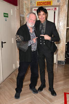43rd Turin Film Festival 2025, Day 3 - Delivery of the Mole Stella to Terry Gilliam In the photo: Terry Gilliam, Giulio Base  Copyright: xManuelexMangiarottix xipa-agency.netx xD xAvanzo Mangiarottix IPA_Agency_IPA68343012
