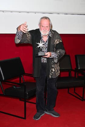 43rd Turin Film Festival 2025, Day 3 - Awarding of the Mole Stella to Terry Gilliam In the photo: Terry Gilliam  Copyright: xManuelexMangiarottix xipa-agency.netx xD xAvanzo Mangiarottix IPA_Agency_IPA68343100