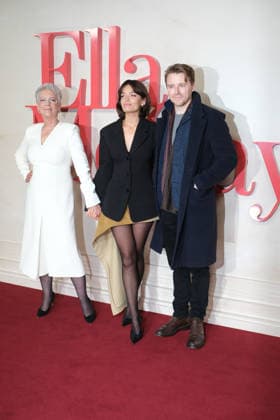 Ella McCay UK special screening, Picturehouse Central, London, UK, 24 November 2025 Jamie Lee Curtis, Emma Mackey and Jack Lowden at the UK special screening of Ella McCay, Picturehouse Central, London, UK, 24 November 2025., Credit:Julie Edwards Avalon United Kingdom, London Copyright: xJuliexEdwardsx xAvalonx 1054419951