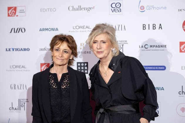 Woman of Influence Award - Paris AJ Guest and Patricia Chapelotte attends the Prix De La Femme D Influence Award Ceremony at the Palais de Chaillot on november 24, 2025 in Paris, France. Photo by Alexis Jumeau ABACAPRESS.COM Paris France  Copyright: xJumeauxAlexis ABACAx