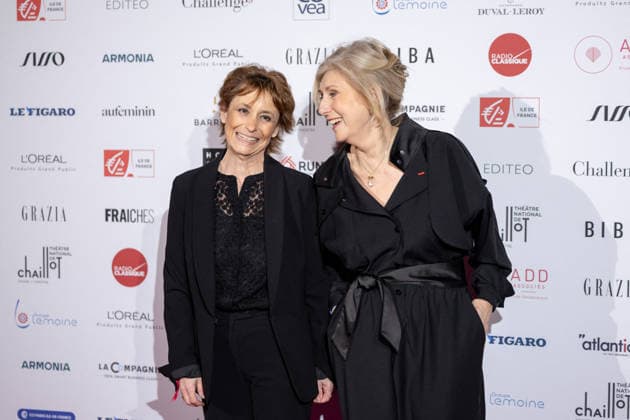 Woman of Influence Award - Paris AJ Guest and Patricia Chapelotte attends the Prix De La Femme D Influence Award Ceremony at the Palais de Chaillot on november 24, 2025 in Paris, France. Photo by Alexis Jumeau ABACAPRESS.COM Paris France  Copyright: xJumeauxAlexis ABACAx
