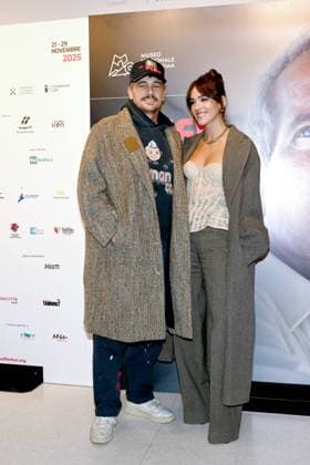 43rd Turin Film Festival 2025, Day 3 - Red carpet for the film Find Your Friends. Pictured: Izabel Pakzad, James Franco  Copyright: xMaurizioxD Avanzox xipa-agency.netx xDxAvanzo xMangiarottix IPA_Agency_IPA68346792