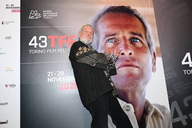 43rd Turin Film Festival 2025, Day 3 - Award ceremony of the Mole Stella to Terry Gilliam. In the photo: Terry Gilliam  Copyright: xMaurizioxD Avanzox xipa-agency.netx xDxAvanzo xMangiarottix IPA_Agency_IPA68346887