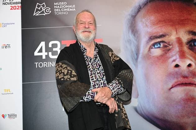 43rd Turin Film Festival 2025, Day 3 - Award ceremony of the Mole Stella to Terry Gilliam. In the photo: Terry Gilliam  Copyright: xMaurizioxD Avanzox xipa-agency.netx xDxAvanzo xMangiarottix IPA_Agency_IPA68346898