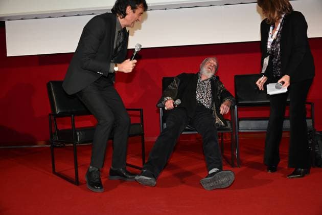 43rd Turin Film Festival 2025, Day 3 - Award ceremony of the Mole Stella to Terry Gilliam. In the photo: Terry Gilliam  Copyright: xMaurizioxD Avanzox xipa-agency.netx xDxAvanzo xMangiarottix IPA_Agency_IPA68346912
