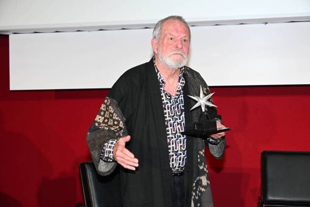 43rd Turin Film Festival 2025, Day 3 - Award ceremony of the Mole Stella to Terry Gilliam. In the photo: Terry Gilliam  Copyright: xMaurizioxD Avanzox xipa-agency.netx xDxAvanzo xMangiarottix IPA_Agency_IPA68346944