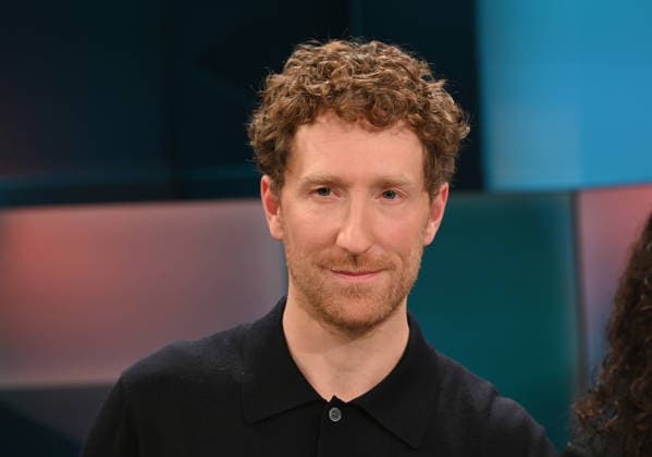 Presenter Louis Klamroth of the ARD talk show Hart aber Fair