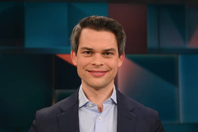 Politician Christoph Ploß, CDU, Member of the Bundestag and Federal Government Coordinator for the Maritime Industry, as a guest on the ARD talk show Hart aber Fair on the subject of discount battles and ordering mania What is the true price of bargains?