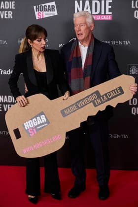 November 24, 2025, Madrid, Madrid, Spain: RICHARD GERE and ALEJANDRA GERE Lo Que Nadie Quiere Ver premiere Madrid Spain - ZUMAc260 20251124_zep_c260_015 Copyright: xMikexChicorrox