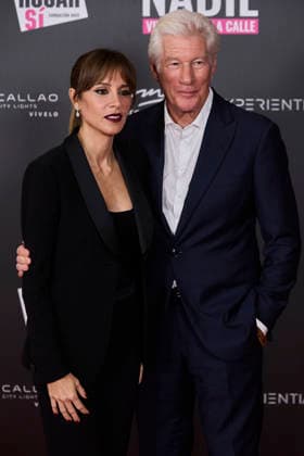 November 24, 2025, Madrid, Madrid, Spain: RICHARD GERE and ALEJANDRA GERE Lo Que Nadie Quiere Ver premiere Madrid Spain - ZUMAc260 20251124_zep_c260_018 Copyright: xMikexChicorrox
