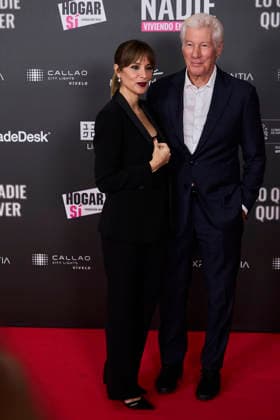 November 24, 2025, Madrid, Madrid, Spain: RICHARD GERE and ALEJANDRA GERE Lo Que Nadie Quiere Ver premiere Madrid Spain - ZUMAc260 20251124_zep_c260_030 Copyright: xMikexChicorrox