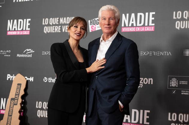 November 24, 2025, Madrid, Spain: Richard Gere and Alejandra Gere attend the Lo Que Nadie Quiere Ver premiere at the Callao cinema. Madrid Spain - ZUMAs197 20251124_aaa_s197_129 Copyright: xAtilanoxGarciax