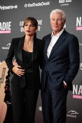 November 24, 2025, Madrid, Spain: Richard Gere and Alejandra Gere attend the Lo Que Nadie Quiere Ver premiere at the Callao cinema. Madrid Spain - ZUMAs197 20251124_aaa_s197_131 Copyright: xAtilanoxGarciax