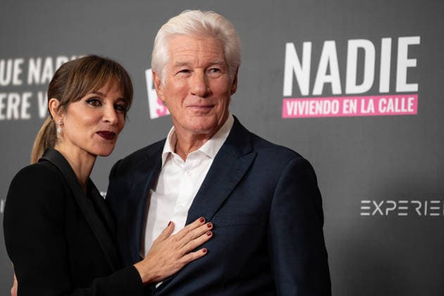November 24, 2025, Madrid, Spain: Richard Gere and Alejandra Gere attend the Lo Que Nadie Quiere Ver premiere at the Callao cinema. Madrid Spain - ZUMAs197 20251124_aaa_s197_133 Copyright: xAtilanoxGarciax