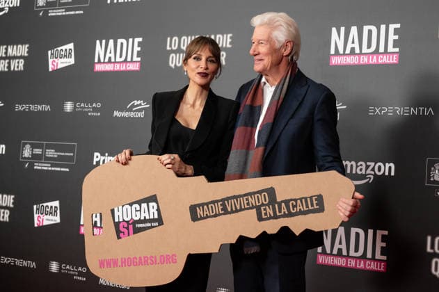 November 24, 2025, Madrid, Spain: Richard Gere and Alejandra Gere attend the Lo Que Nadie Quiere Ver premiere at the Callao cinema. Madrid Spain - ZUMAs197 20251124_aaa_s197_134 Copyright: xAtilanoxGarciax