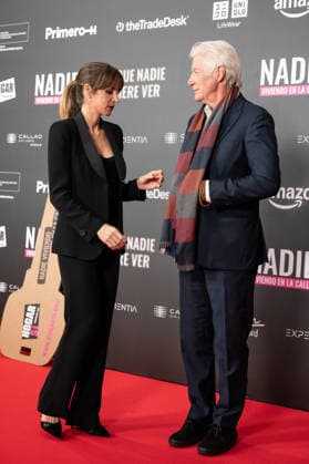 November 24, 2025, Madrid, Spain: Richard Gere and Alejandra Gere attend the Lo Que Nadie Quiere Ver premiere at the Callao cinema. Madrid Spain - ZUMAs197 20251124_aaa_s197_137 Copyright: xAtilanoxGarciax