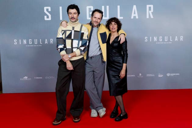 Singular Photocall in Madrid, Spain - 24 Nov 2025 Javier Rey, Alberto Gastesi and Patricia López Arnaiz attend the Singular Photocall at Hotel Urso in Madrid. Madrid Spain Copyright: xNachoxLopezx xSOPAxImagesx Singular_S_30