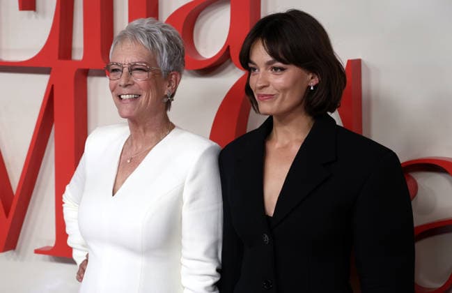 November 24, 2025, London, United Kingdom: Jamie Lee Curtis and Emma Mackey attend the Ella McCay UK Special Screening at Picture house Central. London United Kingdom - ZUMAs197 20251124_aaa_s197_186 Copyright: xFredxDuvalx