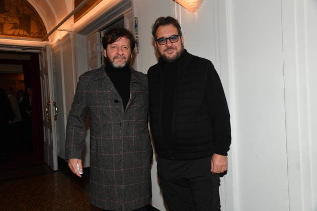 Rome, Sala Umberto Theatre, Gigi Proietti Award, Pictured: Augusto and Toni Fornari  Copyright: xVincenzoxLandix xipa-agency.netx xVincenzoxLandix IPA_Agency_IPA68351339