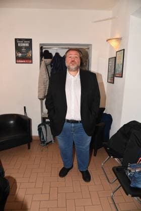 Rome, Sala Umberto Theater, Gigi Proietti Award, Pictured: Stefano Fresi  Copyright: xVincenzoxLandix xipa-agency.netx xVincenzoxLandix IPA_Agency_IPA68351440
