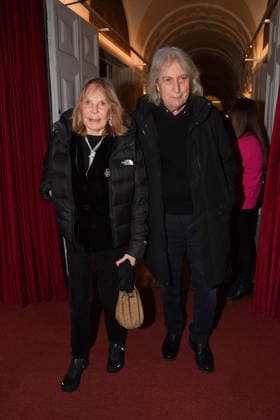 Rome, Sala Umberto Theatre, Gigi Proietti Award, Pictured: Enrico Vanzina and his wife  Copyright: xVincenzoxLandix xipa-agency.netx xVincenzoxLandix IPA_Agency_IPA68351394
